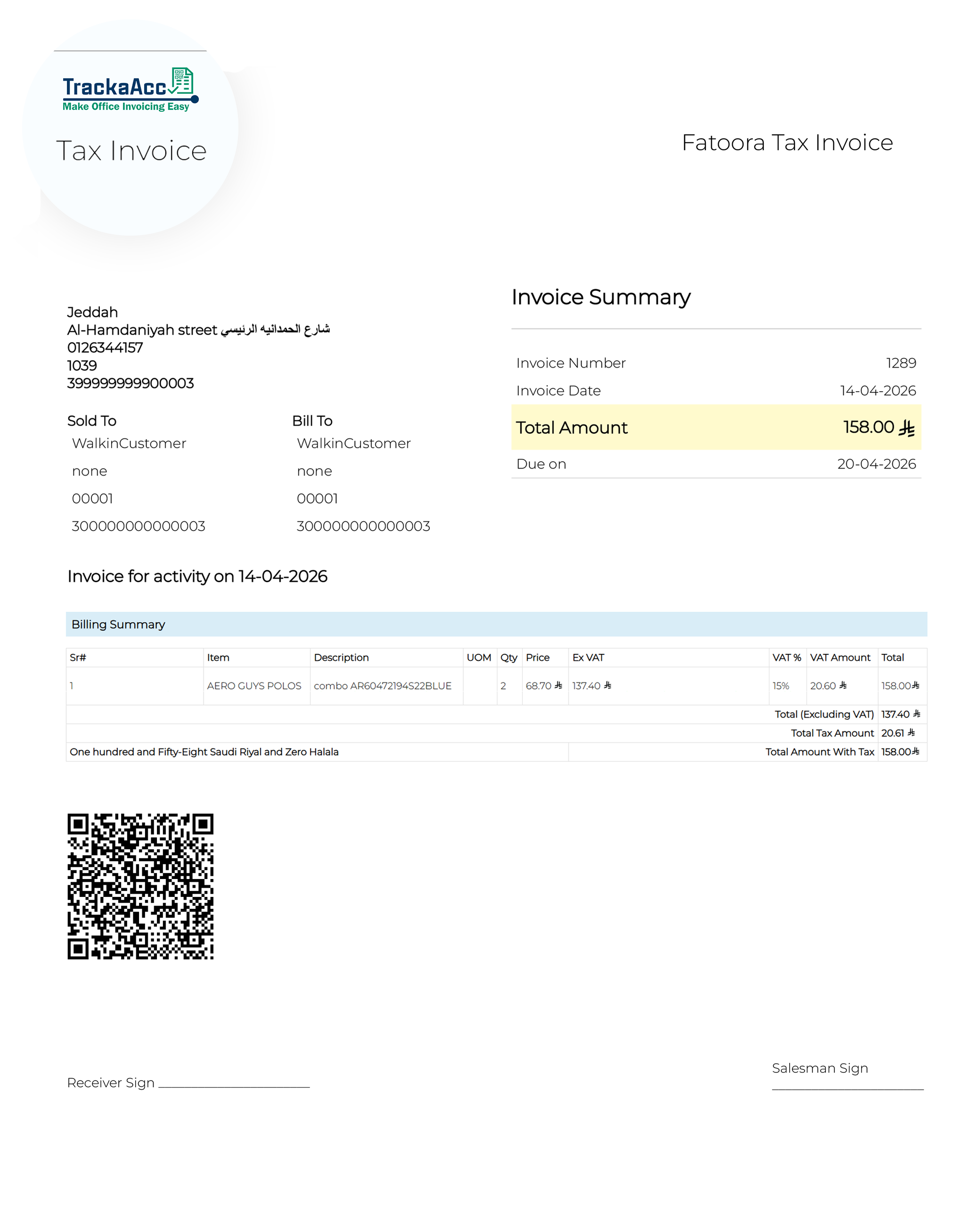 TrackaAcc Dashboard